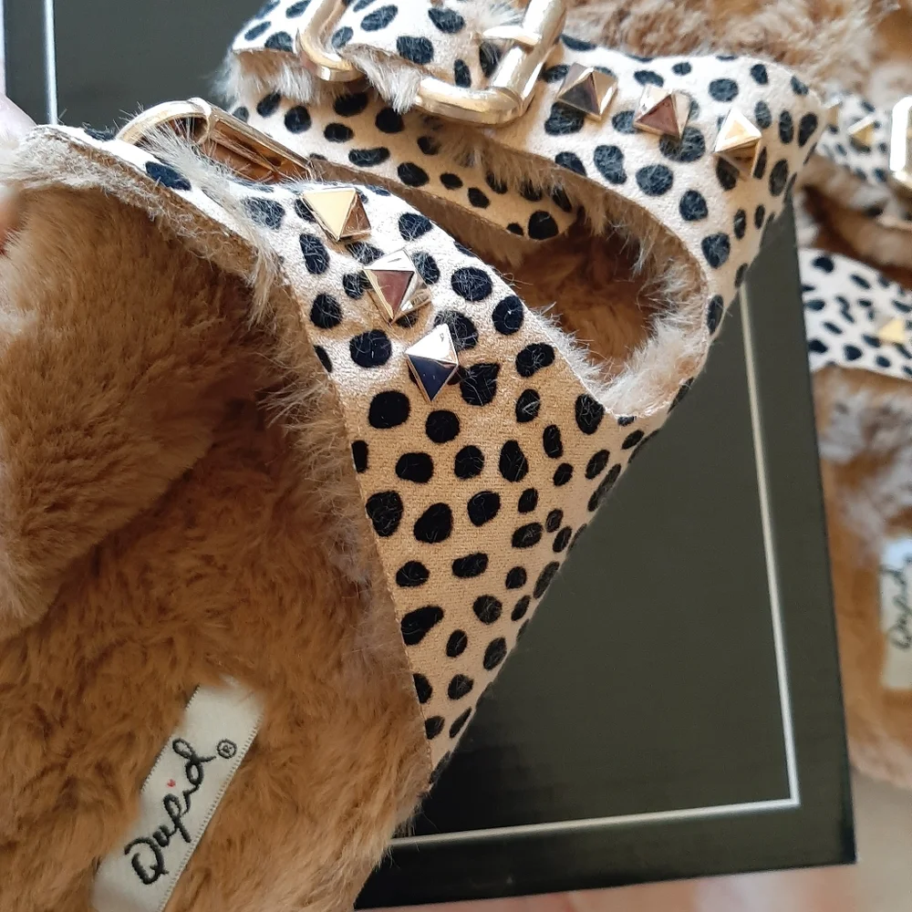 Qupid Cheetah Print Sandals - Picture 4 of 7